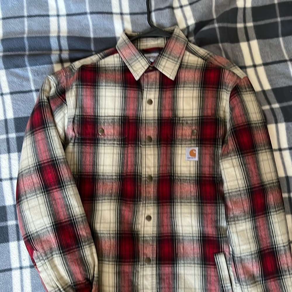 Carhartt shirt jacket. Lightly worn